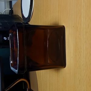 NWOT Square Glass Jar